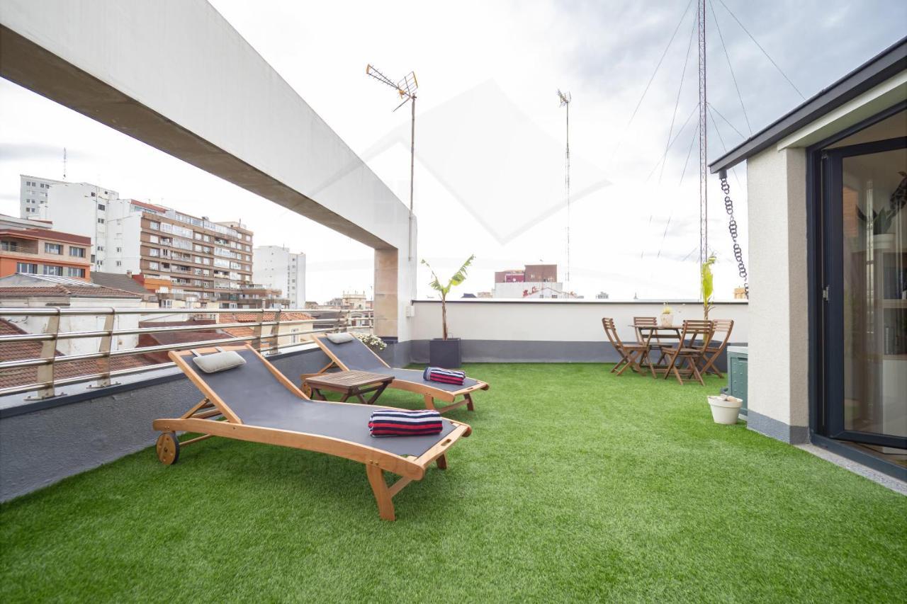 Palomar De Corrida Atico Con Terraza By Silastur Gijon Ngoại thất bức ảnh